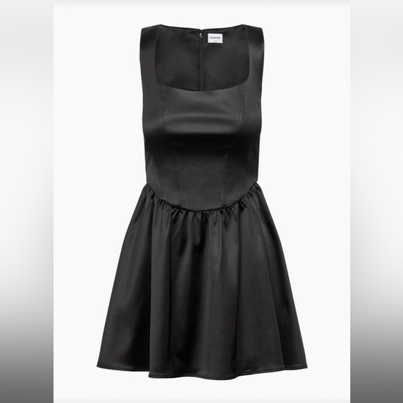 Aritzia Septor Dress, BLACK - Picture 3 of 7